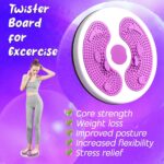 Twist Train Board for Core & Abs – 11" Stability Tornado Disc with 36... - Image 7