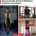 Pull Up Help Bands Set, Heavy Responsibility Adjustable Pull Up Help Ban... - Image 9
