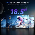 Transportable Monitor 18.5” | 120HZ 1ms Gaming Monitor | 125% sRGB | FreeSy... - Image 3
