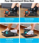 2025 New Below Desk Elliptical Machine,Moveable Seated Pedal Train ... - Image 6