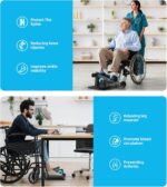 2025 New Below Desk Elliptical Machine,Moveable Seated Pedal Train ... - Image 8