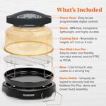 Nuwave Professional Plus 2 Infra-Pink Oven, Countertop, Convection, Prepare dinner Recent o... - Image 9