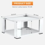 SKM Laundry Pedestal for Washer and Dryer 18" Top - Heavy Obligation Stee... - Image 6