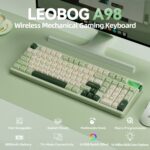 LEOBOG A98 - 96% Mechanical Keyboard Wi-fi Tri-Mode BT5.0/2.4GHz/US... - Image 3