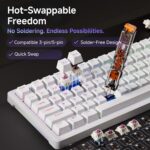 DIERYA DK81E 75% Mechanical Gaming Keyboard, Scorching-Swappable, Pre-Lubed ... - Image 4