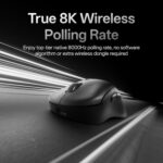 Rapoo VT3 Gen-2 Wi-fi Gaming Mouse, True 8K Wi-fi Polling Fee, ... - Image 3