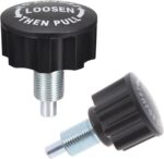 2 Pack Train Bike Pull Pin Spring Knob Substitute Common M16 Po... - Image 2