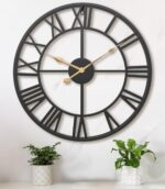 24 Inch Giant Outsized Farmhouse Fashionable Ornamental Wall Clock for Liv... - Image 2