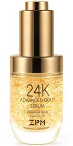 24K Gold Anti Growing old Face Serum Moisturizer Enriched with Vitamin C Ser... - Image 2