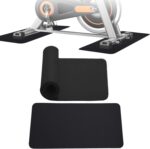 2PCS 0.24" Thick Mat Pads for Peloton Bike & Idea 2 Rower – Non-Sli... - Image 2