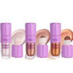 3 Colour Liquid Highlighter & Contour Set - Liquid Bronzer & Shimmer Ma... - Image 2