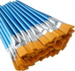 40 Pcs Flat Paint Brushes,1 Inch Craft Paint Brushes, Giant Acrylic Pa... - Image 2