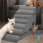 7 Step Canine Stairs for Excessive Beds Sofas 28-35 Inch, Non-Slip Pet Stairs ... - Image 2