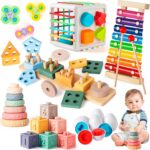 7‑in‑1 Montessori Child Toys for six‑12 Months & 1+ Years, Toddler Sensory... - Image 2
