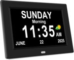 7‘’ Digital Alarm Clock for Aged Giant Show for Seniors Electrical... - Image 2