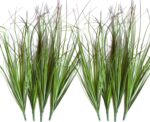 8PCS Synthetic Crops, Shrubs Wheat Grass Greenery Stems for Residence Dec... - Image 2