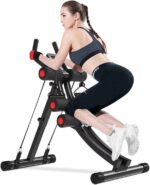AB Exercise Gear, Dwelling Health club Ab Machine for Belly Train and S... - Image 2