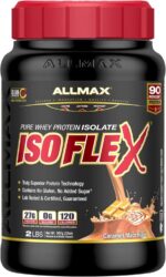 ALLMAX Diet ISOFLEX Whey Protein Isolate, Caramel Macchiato - 2 l... - Image 2