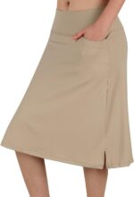 ANIVIVO Ladies's Skorts Knee Size, Modest Lengthy Athletic Sports activities Informal... - Image 2