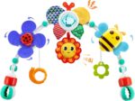 Adjustable Arch Bassinet Toys for Toddler & Toddlers, Stroller Arch, Ba... - Image 2