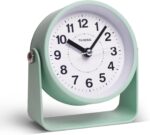 Analog Alarm Clock, Silent Non-Ticking Quartz Motion, Battery-Operat... - Image 2