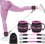 Ankle Resistance Bands with Cuffs, Ankle Bands for Working Out, Ankle ... - Image 2