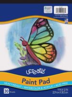 Art1st Paint Pad, 90 lb., 9" x 12", 30 Sheets - Image 2