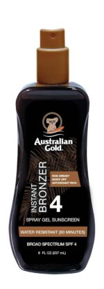 Australian Gold Spray Gel Sunscreen with Instantaneous Bronzer SPF - 4, 8 Ou... - Image 2