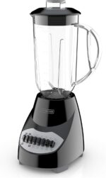 BLACK+DECKER 10-Pace Countertop Blender, BL2010BP, 6-Cup Plastic Jar,... - Image 2