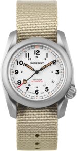 BODERRY Males's Watch Titanium Computerized Discipline Watch 40mm Navy Watch... - Image 2