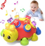 Child Crawling Toys 6-12 Months,Musical Ladybug Crawling Toy for Toddler... - Image 2
