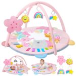 Child Play Health club Mat Tummy Time Mat, Washable Child Exercise Play Mat for ... - Image 2