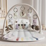 Child Play Mat Child Toys,Child Fitness center Tummy Time Play Piano Exercise Mat wi... - Image 2