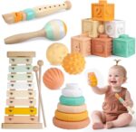 Child Toys Montessori Toys for Infants, Wood Musical Devices Toy S... - Image 2