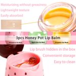 Bee Propolis Honey Lip Balm - Deeply Moisturizing Lip Sleeping Masks fo... - Image 2