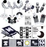 Black and White Sensory Toys for Infants,Montessori Toys for Infants,Hig... - Image 2