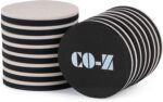 CO-Z 16pcs Felt Furnishings Sliders for Hardwood Flooring, 3 1/2 in Reusab... - Image 2