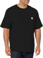 Carhartt Males's Unfastened Match Heavyweight Brief-Sleeve Pocket T-Shirt - Image 2