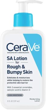 CeraVe SA Lotion for Tough & Bumpy Pores and skin, Vitamin D, Hyaluronic Acid, L... - Image 2