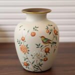 Ceramic Flower Vase, Classic Dwelling Decor Vases, Farmhouse Ornamental Va... - Image 2