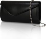 Clutch Purse for Girls, Fashionable Leather-based Envelope Night Luggage & Chain, ... - Image 2