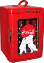 Coca-Cola 25L Retro Mini Fridge Polar Bear Design Transportable Cooler/Heat... - Image 2