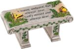 Collections And many others Photo voltaic Powered LED Outside Backyard Memorial Bench with H... - Image 2