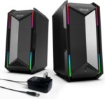 Laptop Audio system for Music and Gaming, DC Adapter Powered Audio system fo... - Image 2