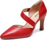 DREAM PAIRS Girls's Excessive Heels Pumps Gown Closed Pointed Toe Comforta... - Image 2
