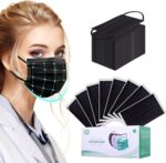 Disposable Face Masks 4-Ply for Grownup, Smooth Face Masks, Breathable Protected... - Image 2