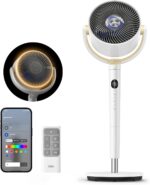 Dreo Good Fan for Bed room, 120° +120° Omni-Directional Oscillating Fa... - Image 2