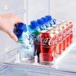Drink Organizer for Fridge, Soda Can Dispenser for Fridge, Autom... - Image 2