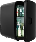 EUHOMY Mini Fridge, 4 Liter/6 Cans AC/DC Small Fridge for Skinca... - Image 2