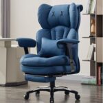 Efomao Large and Tall Workplace Chair with Footrest – Excessive Again Laptop Ch... - Image 2